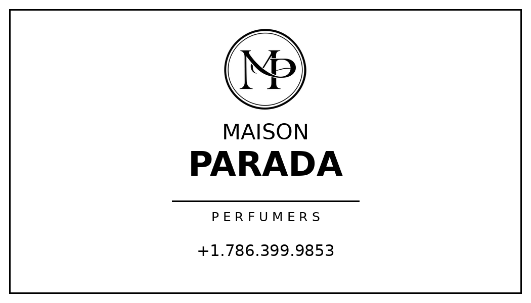 Original Maison Parada MP monogram